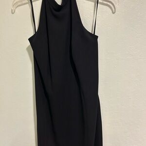 Elegant Black Strapless Dress